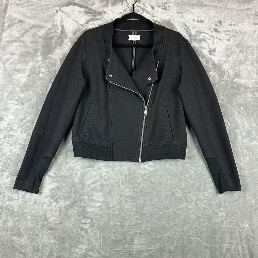 Lou & Grey Moto Jacket Women's L Black